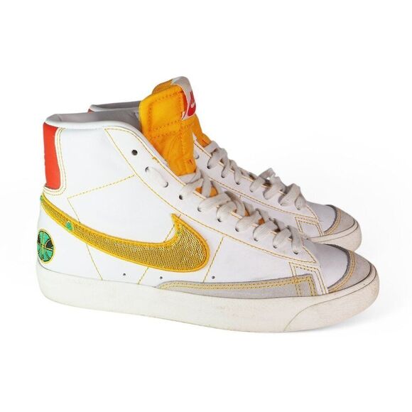 Nike Blazer Mid GS 'Roswell Rayguns' Sneakers DD9528-100 Youth 6 Women's 7.5 - Picture 4 of 12